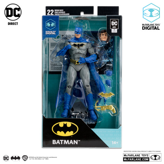 Mcfarlane Batman (DC Rebirth) with McFarlane Toys Digital Collectible 7" Action Figure