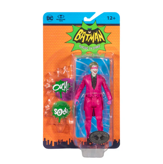 McFarlane Batman 1966 Joker PLATINUM EDITION Action Figure