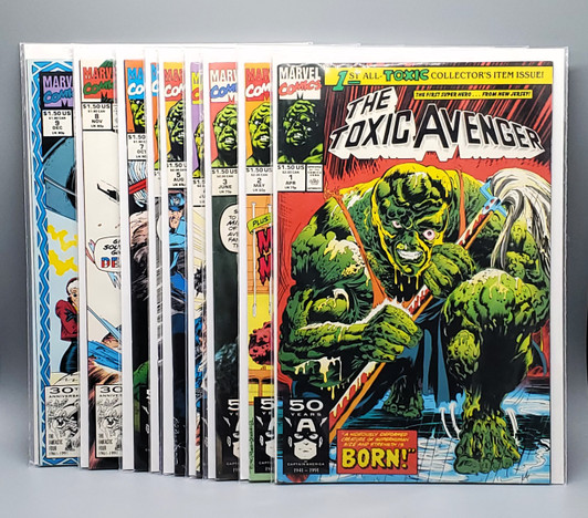 Marvel Comics (1991) The Toxic Avenger issues 1-9