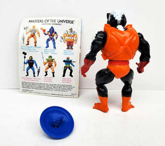 Mattel (1982) MOTU STINKOR action figure with comic