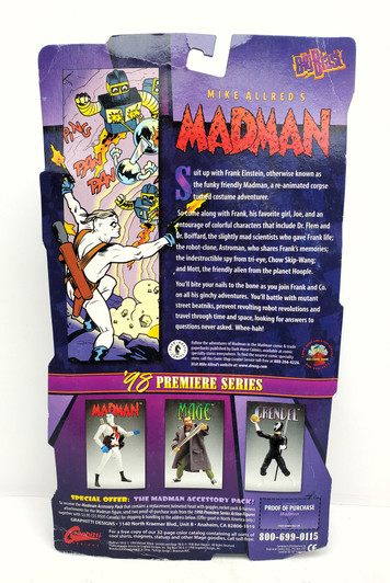 Graphitti Big Blast MADMAN action figure