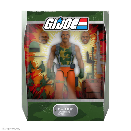 G.I. Joe ULTIMATES! Wave 5
Roadblock (Cartoon Accurate)