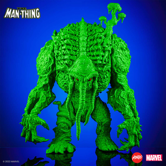 MONDO Marvel The Man-Thing "Groman's Green" Art Vinyl collectors figure