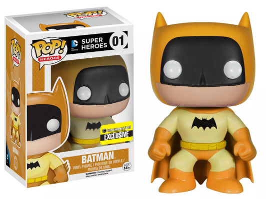 Funko Pop! Heroes: DC Super Heroes Batman (Yellow) #01