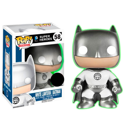 Funko Pop! Heroes: DC Super Heroes White Lantern: Batman #58