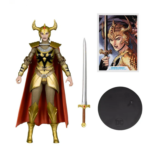 McFarlane DC Multiverse Shining Knight Action Figure PLATINUM EDITION