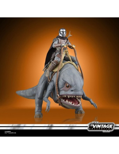 Star Wars The Vintage Collection 3.75 Inch Action Figure 2-Pack - Blurrg & The Mandalorian