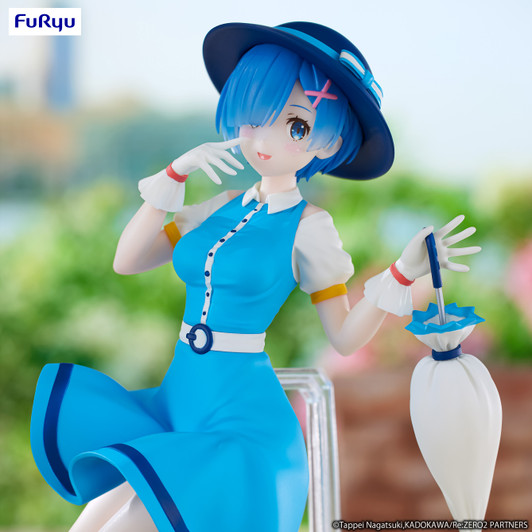 RE ZERO TRIO-TRY-IT REM RETRO STYLE FIGURE