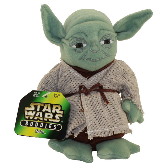 Kenner Star Wars Buddies Yoda Plush