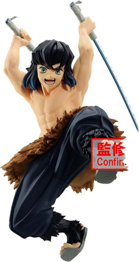 Banpresto - Demon Slayer: Kimetsu no Yaiba - Inosuke Hashibira, Bandai Spirits Vibration Stars Figure