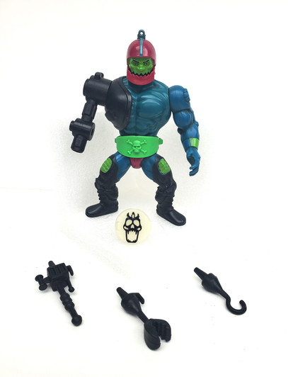 Mattel (1983) MOTU TRAP JAW action figure with RING