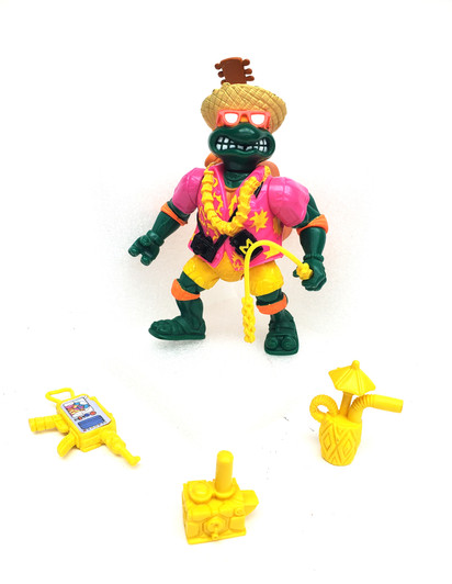 Playmates (1992) TMNT Beachcombin' Mike Action Figure