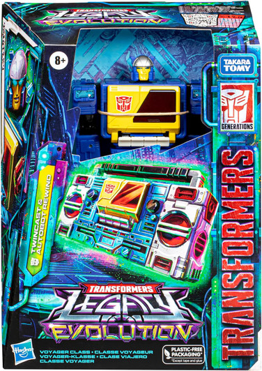Hasbro Transformers Legacy Evolution Twincast and Rewind