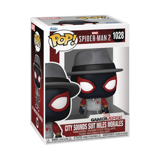 Funko Pop! Games: Spider-Man 2 City Sounds Miles Morales #1028