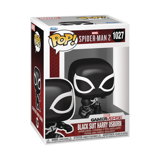 Funko Pop! Games: Spider-Man 2 Black Suit Harry Osborne #1027