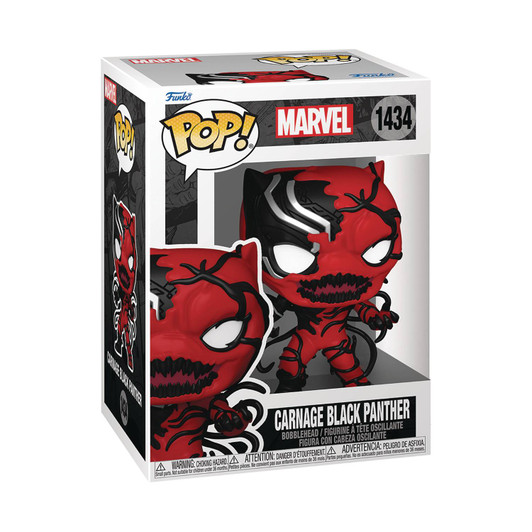 Funko Pop! Marvel: Carnage Black Panther #1434
