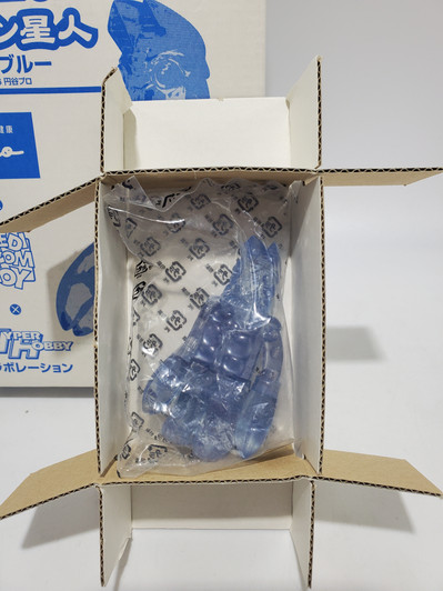 Medicom Kubrick Hyper Hobby Glico Ultraman Alien Baltan Clear Figure