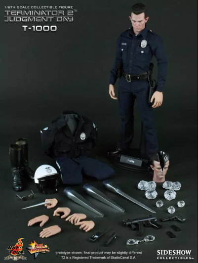Hot Toys T2 T-1000 MMS129 Sixth Scale Figure