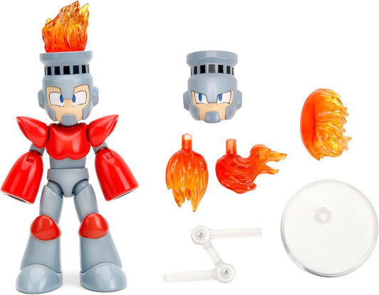 Jada MEGA MAN Fire Man 1/12 scale action figure