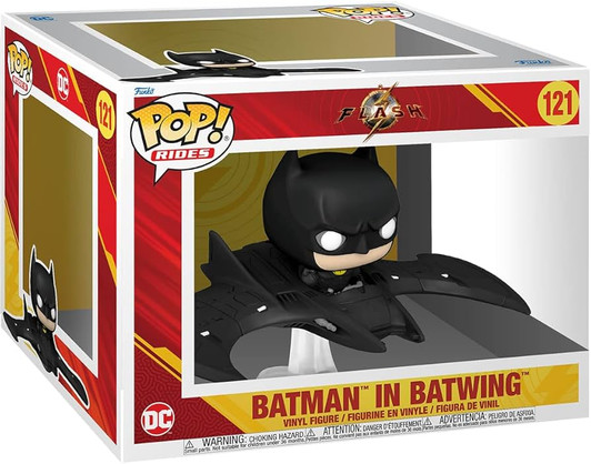 Funko Pop! Rides: The Flash Batman In Batwing #121