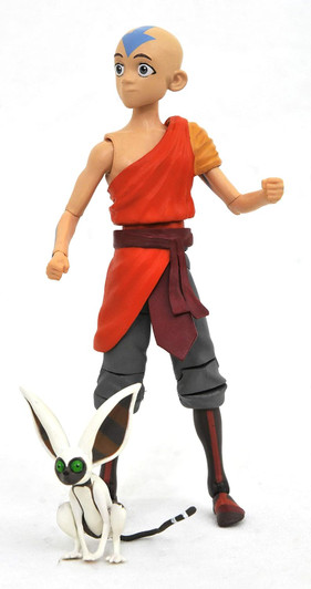 Diamond Select Toys Avatar The Last Airbender:  Aang Deluxe Action Figure