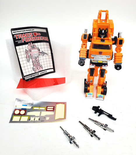 Hasbro (1982) Transformers G1 Grapple action figure