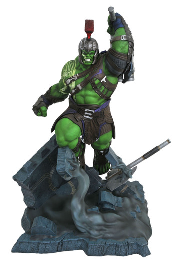 MARVEL MILESTONES THOR RAGNAROK GLADIATOR HULK STATUE
