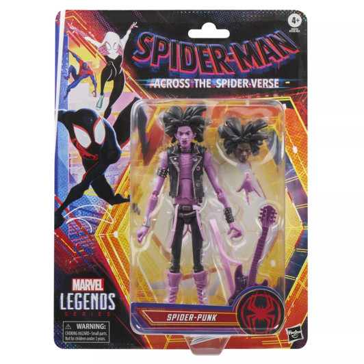 Spider-Man ATSV Legends Spider-Punk (purple) 6" action figure