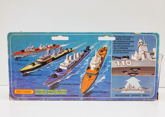 Matchbox (1976) Sea Kings K-306 Convoy Escort
