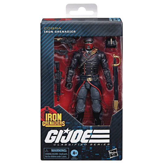 Hasbro GI Joe Classified Series Cobra Iron Grenadier #132 6in Action Figure