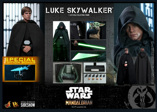 Hot Toys Star Wars The Mandalorian Luke Skywalker DELUXE VERSION DX23