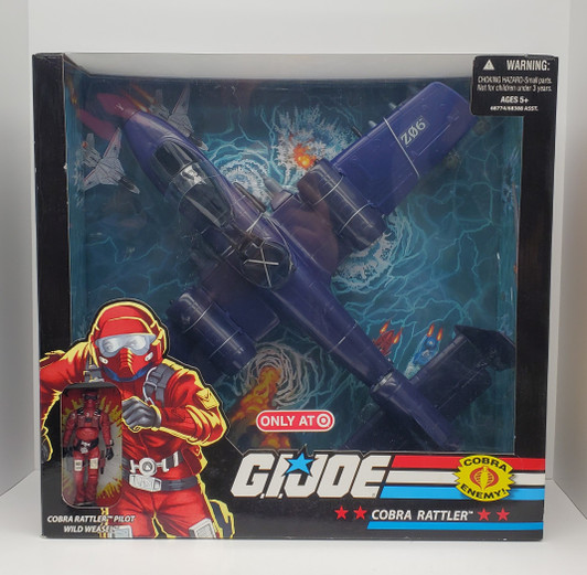 Hasbro G.I. Joe (2008) COBRA Rattler Target Exclusive