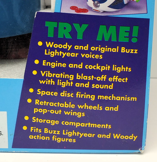 Thinkway Toys (1996) Toy Story Buzz Lightyear's Space Explorer