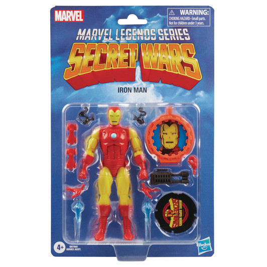Hasbro Marvel Legends Secret Wars Iron Man action figure