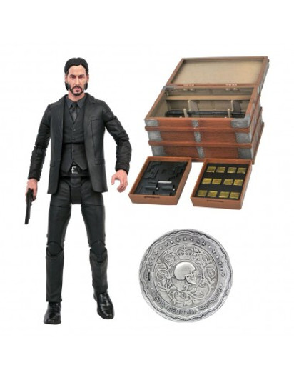 John Wick Deluxe Box Set 7 inch Figure Diamond Select