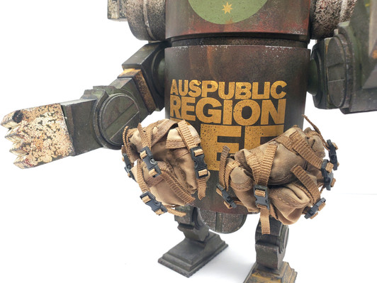 3A World War Robot Portable MOD 7 1G Armstrong (no package)
