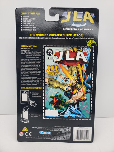 Hasbro (1998) JLA Superman Red Action Figure