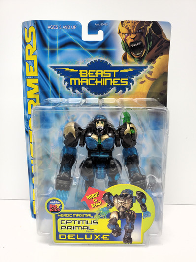 Hasbro (1999) Transformers Beast Heroic Maximal Optimus Primal