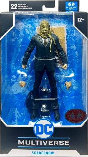 McFarlane DC Multiverse Batman Begins Scarecrow PLATINUM EDITION 7in Action Figure