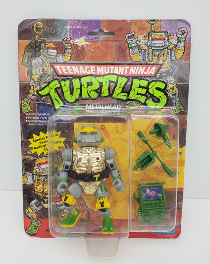 Playmates (1989) TMNT Metalhead action figure