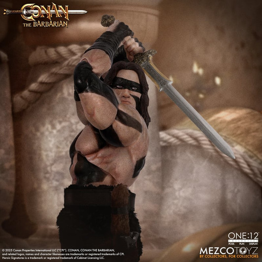 Mezco One:12 Collective Conan The Barbarian (1982): War Paint Edition