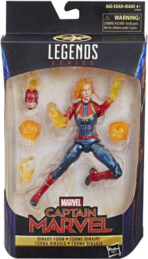 Marvel Legends Captain Marvel Binary Form 6" Action Figure