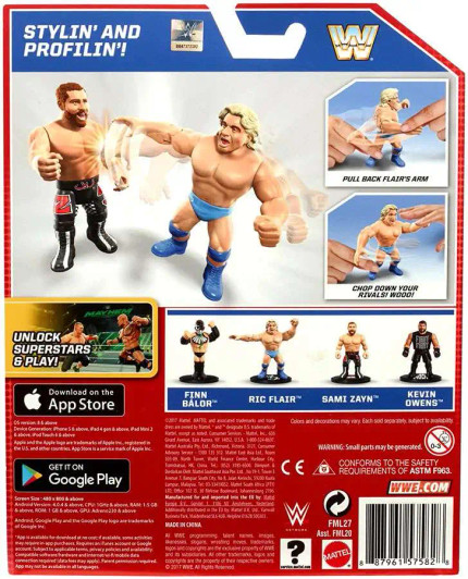 WWE Wrestling Retro Ric Flair Action Figure