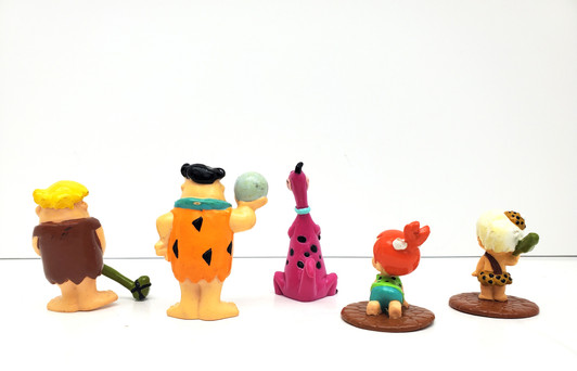 Applause (1990) The Flintstones PVC Figures Set of 5