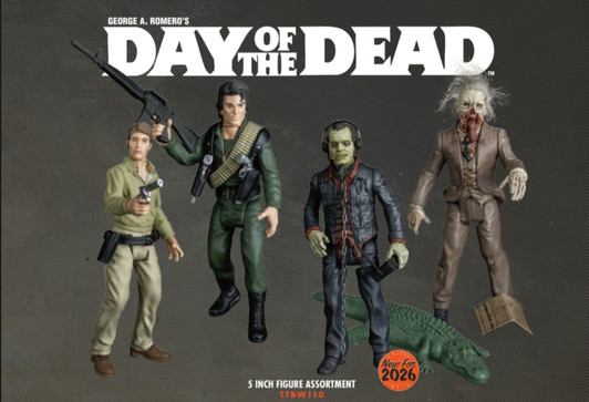 Day of the Dead SET OF FOUR 5" Action Figures