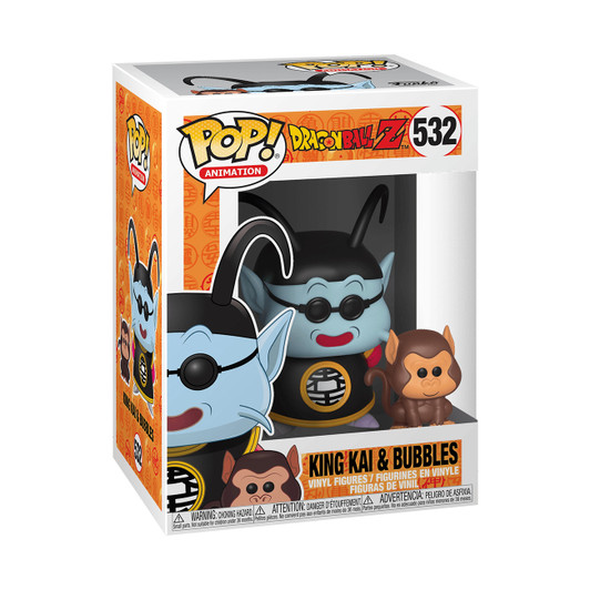 Funko Pop! Animation: Dragon Ball Z King Kai & Bubbles #532