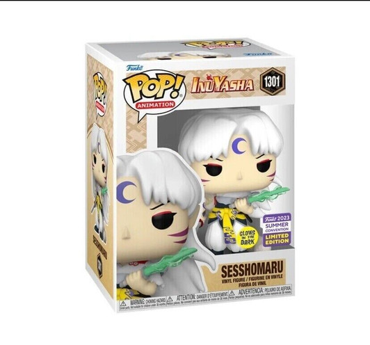 Funko Pop! Animation: InuYasha Sesshomaru (GITD) #1301