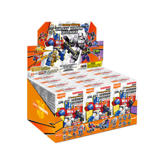 Blokees Figures Transformers Defender Version 01 Shattered Alliance DEALERS CASE OF 12 FIGURES