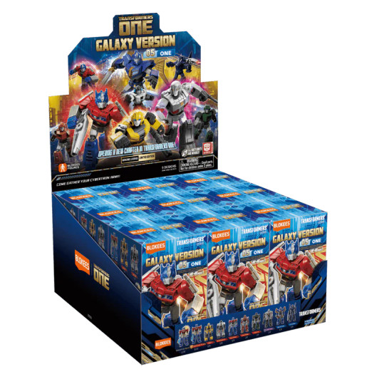 Blokees Figures Transformers Galaxy Version 05 ONE DEALERS CASE OF 9 FIGURES