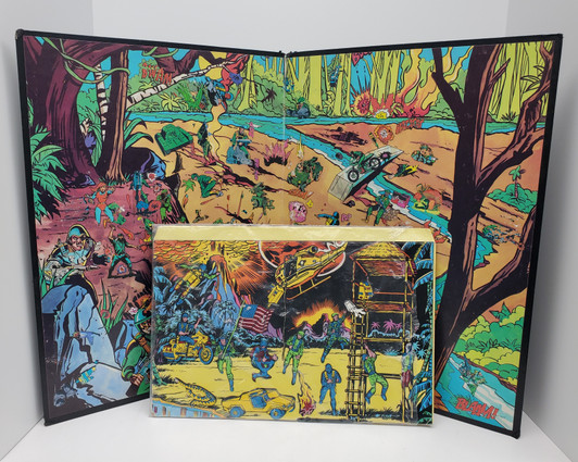 Hasbro (1983) GI JOE Colorforms/Presto Magic parts lot